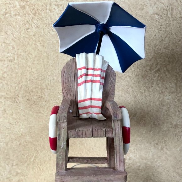 Yankee Candle Wax Tart Warmer Burner Beach Life Guard Stand NWT New - Picture 3 of 7